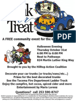 Trunk or Treat Family Event!