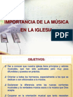 Importancia de La Musica