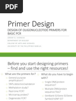 Primer Design 2013 PDF