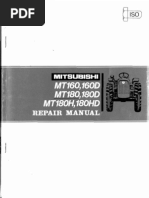 Download Mitsubishi MT160-180 Repair Manual Part 1 optimizedpdf by joluveba SN179685062 doc pdf