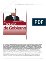 La Capacidad de Gobierno