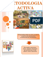Diapositiva de Metodologia Activa