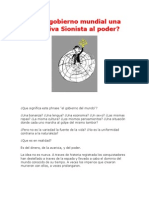 Es El Gobierno Mundial Una Tentativa Sionista Al Poder