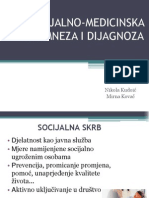 Socijalno-medicinski problemi - od anamneze do dijagnoze