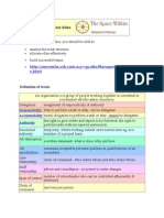 Allocating Work Rôles