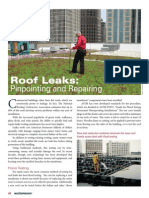 Membrane Roof Leak Investigation
