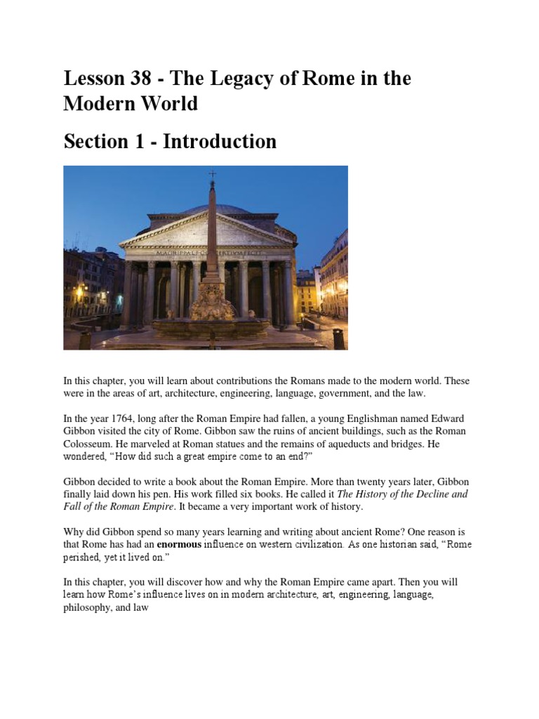 Legacy of Rome Text | PDF | Stoicism | Ancient Rome, image size:768x1024