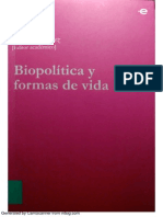 Biopolítica o la crísis del Estado Moderno - Ivan Carrión