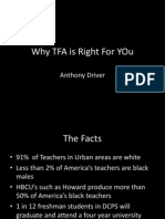 Why Tfa Is Right For You: Anthony Driver