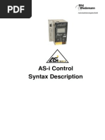 Guia de programação ASI