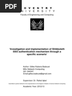 Download Investigation and implementation of Shibboleth  SSO authentication mechanism through a  specific scenario  by Gilles Rubens Badouet SN179736991 doc pdf