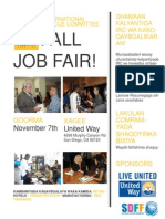 Job Fair Flyer in Somali