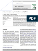 Effect of Difernt Mixes of Tapioca