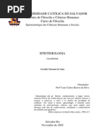 Epistemologia- Síntese