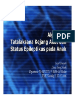 Algoritma Kejang Demam Penatalaksanaan Dan Status Epileptikus Pada Anak PDF