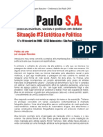 138422007 Jacques Ranciere Conferencia Politica Da Arte PDF