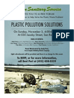 Mss - Plastic Pollution Poster - 8 5x11