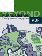Beyond Rural Urban - Keeping up with Changing Realities