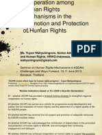 Human Rights Cooperation in ASEAN