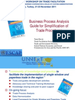 UNESCAP BPA For Simplification of Trade Procedures