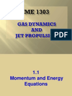 Barometric Flow and Momentum Energy Equations