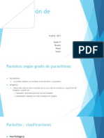 Clasificación de Parásitos