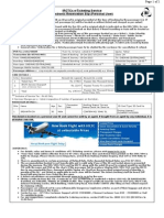 Irctcs E-Ticketing Service Electronic Reservation Slip (Personal User)