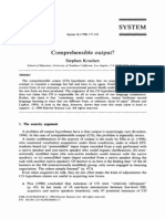 Krashen (1998) Comprehensible Output.pdf