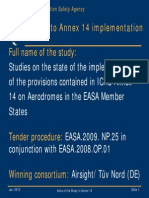 Aims of Annex 14 Study PDF