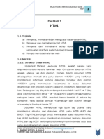 Download Modul Praktikum Pemrograman Web 1 Sampai 6 by Destrada Taufik SN179857464 doc pdf