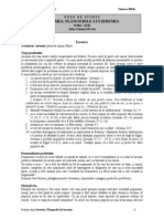 Ieremia Si Plangerile Lui Ieremia PDF