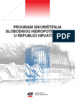 Program Iskoristenja Slobodnog Hidropotencijala U Republici Hrvatskoj