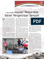 Partisipasi-Pemberdayaan Masyarakat Dalam Pengelolaan Sampah PDF