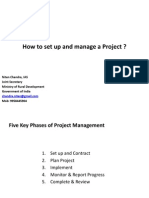 How To Set Up and Manage A Project