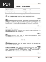 Ece-Vi-Satellite Communications (10ec662) - Notes PDF