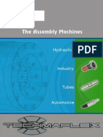 Assembly Machines Hydraulics Industry Tubes Automotive