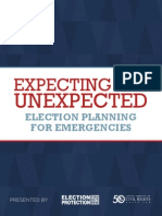 Expecting The Unexpected: Election Planning For Emergencies