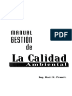 Manual de Gestion de La Calidad Ambiental - Raul Prando