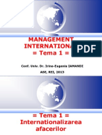  Internationalizarea