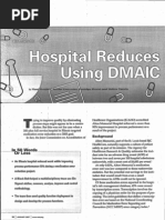 Hospital Reduces Medication Errors Using DMAIC