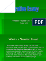 Narrative Essay Engl 153