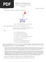 EEL325: Control Engineering II