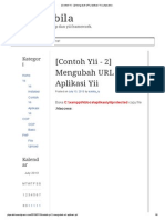 (Contoh Yii - 2) Mengubah URL Aplikasi Yii - Phpsabila PDF