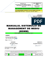 05 SECTIUNEA B1 cap.5 - MANUALUL SISTEMULUI de Management Mediu - cap 5 din MSMI -.doc
