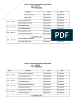 Jadual Petugas Polling Dan Caunting Agen