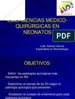 Emergencias Medico - Quirúrgicas en Neonatos - Redveneo