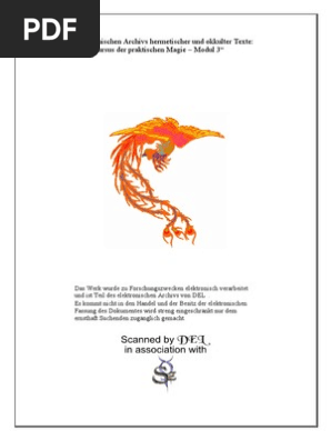 34453733 Frater V D Kursus Der Praktischen Magie Modul 3 Pdf