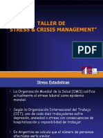 TALLER DE “ STRESS & CRISIS MANAGEMENT