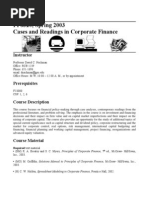 Download Cases and Readings in Corporate Financedoc by Abdillah Faiz SN180006330 doc pdf
