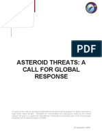 Association of Space Explorers Report to UN on asteroids